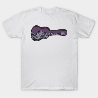 Purple Mountains Guitar Case T-Shirt